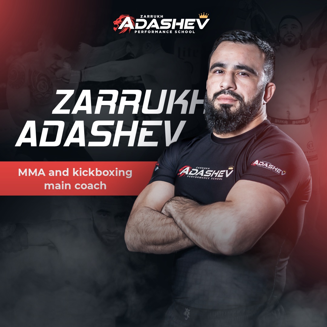 Trainer Zarrukh Adashev